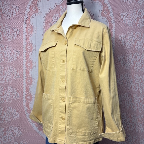 Yellow Utility Jacket | Size M - Picture 2 of 8